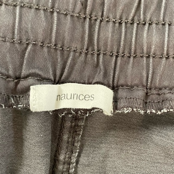 Maurice’s Charcoal Gray Pants Size 18 W Elastic Waist‎ Drawstring Pockets - Picture 4 of 4